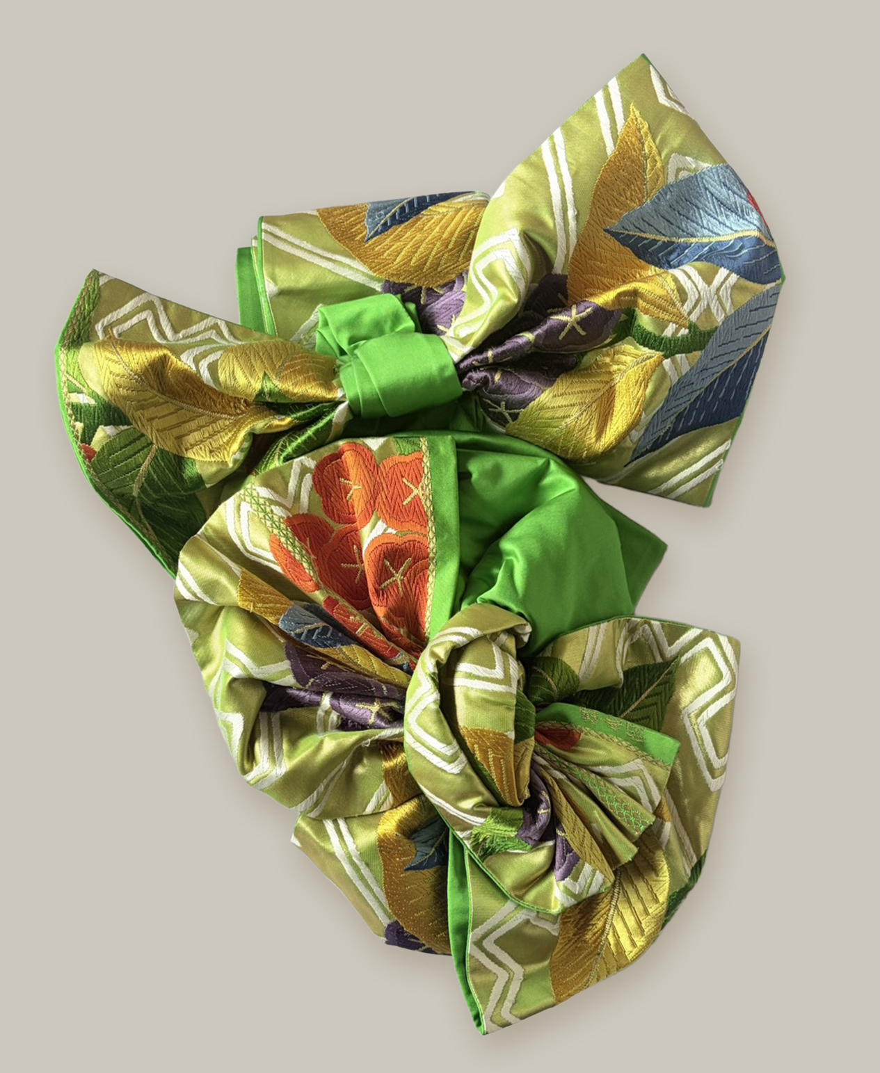 Colorful kimono dress for summer